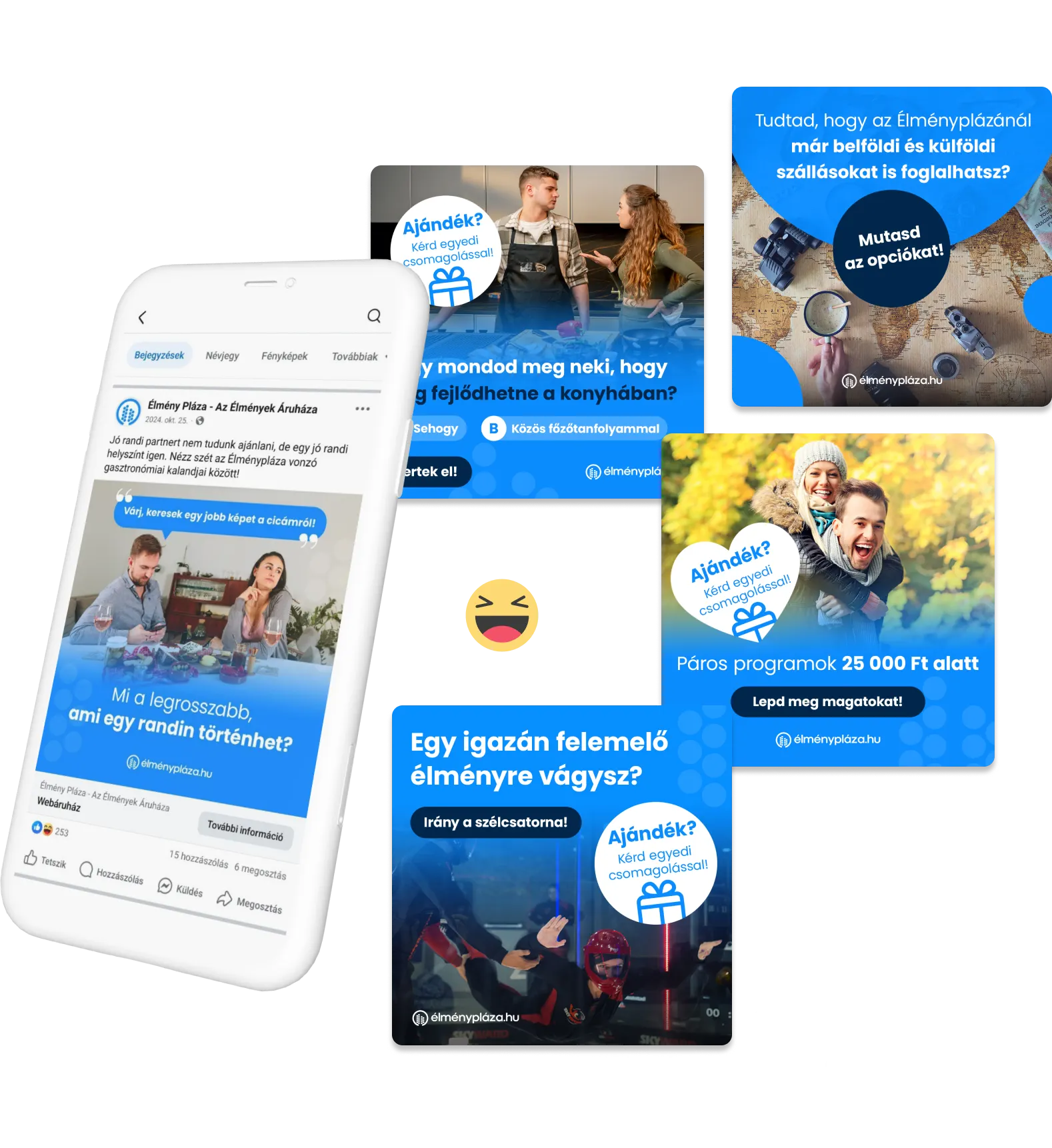 ÉlményPláza - Rekordforgalom költségnövekedés nélkül WEBBRANDING