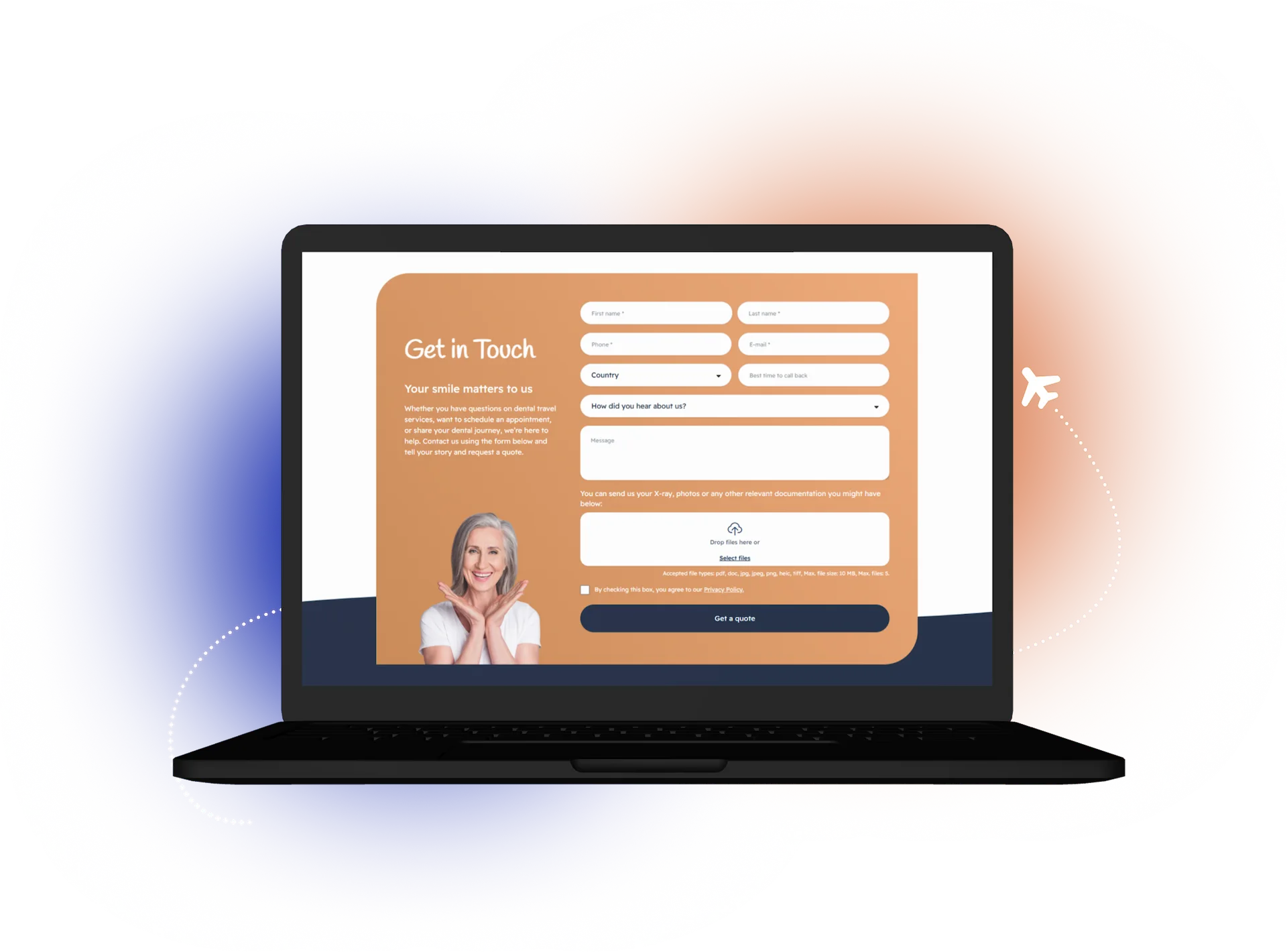 Access Smile: Digitális támogatás a nemzetközi fogturizmusban WEBBRANDING