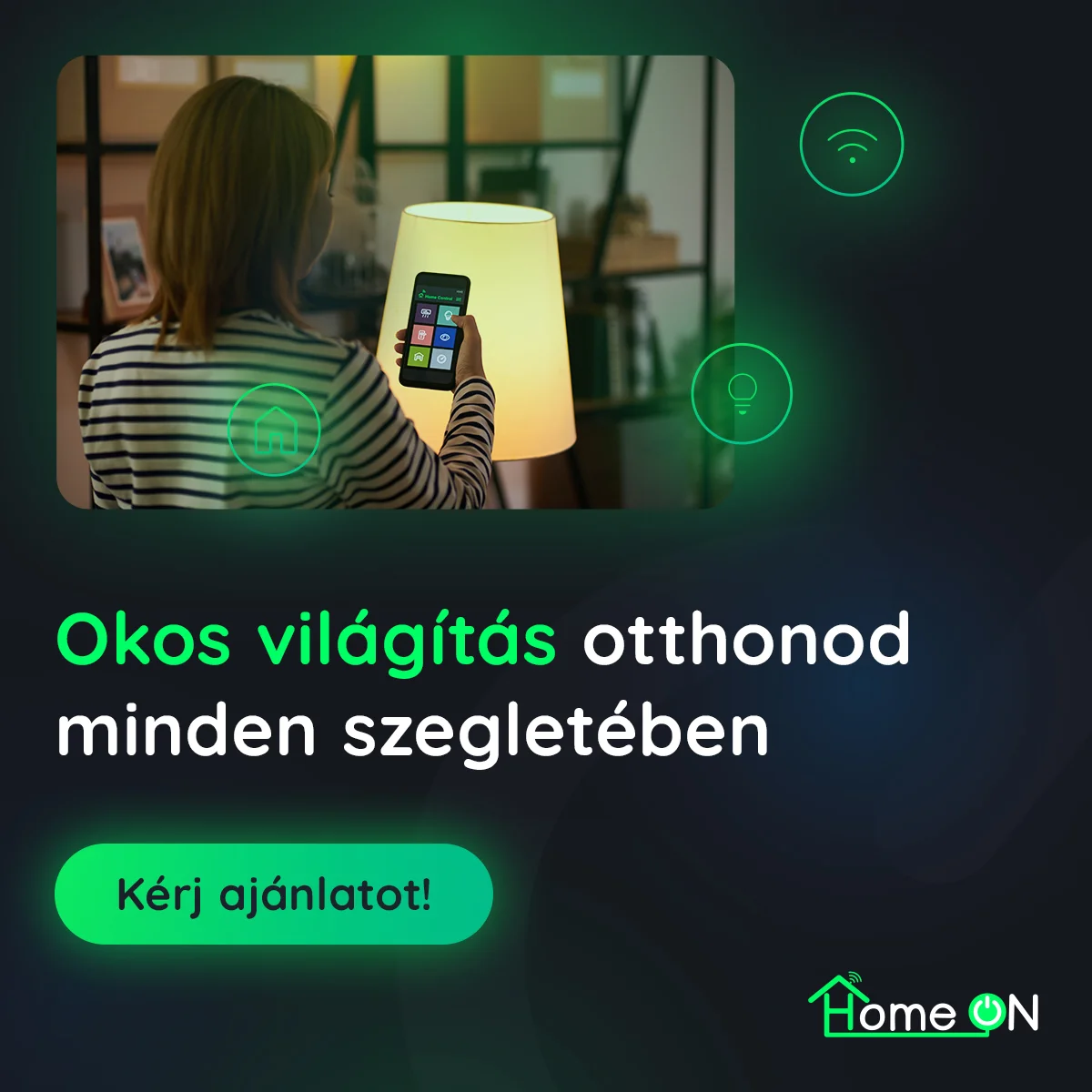HomeOn - B2B leadgenerálás a social térben WEBBRANDING