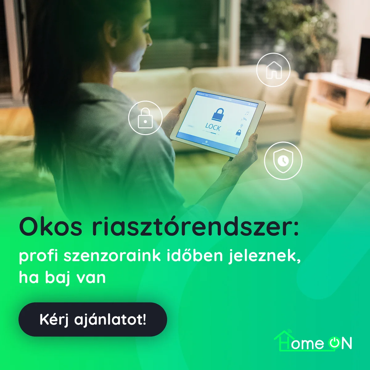 HomeOn - B2B leadgenerálás a social térben WEBBRANDING