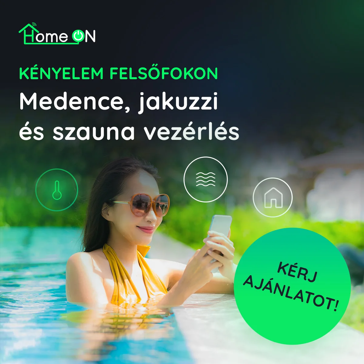 HomeOn - B2B leadgenerálás a social térben WEBBRANDING