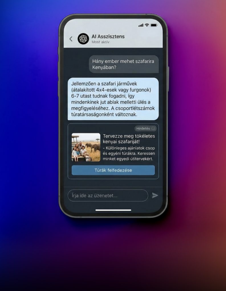 ChatGPT hirdetések: mit tudunk jelenleg az új PPC csatornáról? WEBBRANDING ChatGPT hirdetések: mit tudunk jelenleg az új PPC csatornáról? WEBBRANDING