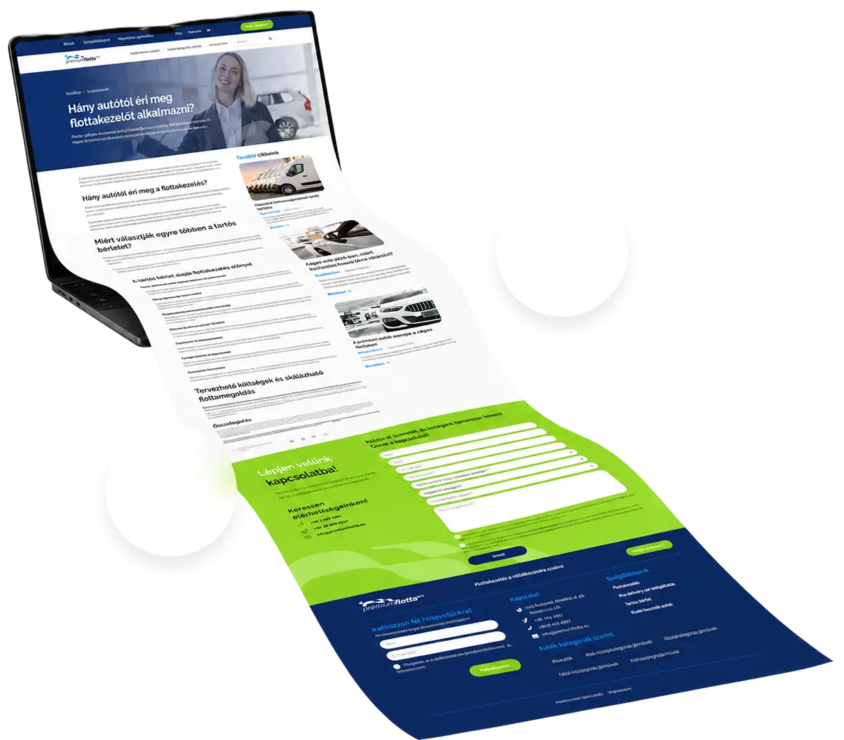 Kreatív tartalomkészítés WEBBRANDING